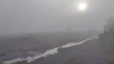 అసిఫాబాద్: ఆసిఫాబాద్ జిల్లాలోని ఏజెన్సీ మండలాల్లో కమ్ముకున్న పొగ మంచు