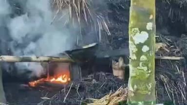 আলিপুরদুয়ার ২: বড় চৌকির বস মাহাতো পাড়ায় ভয়াবহ আগুন লাগে রবিবার সকালে