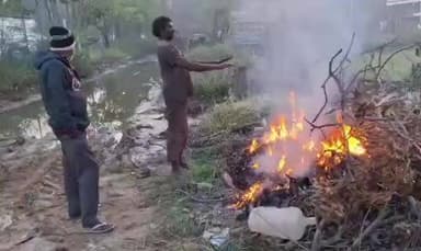 అల్లాదుర్గం: చలి తీవ్రతతో ఇబ్బంది పడుతున్న ప్రజలు