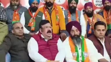 ਤਰਨਤਾਰਨ: ਜ਼ਿਲ੍ਹਾ ਪ੍ਰੀਸ਼ਦ ਅਤੇ ਬਲਾਕ ਸੰਮਤੀ ਨਾਮਜ਼ਦਗੀਆਂ ਦੌਰਾਨ ਕੀਤੀ ਧੱਕੇਸ਼ਾਹੀ ਖ਼ਿਲਾਫ਼ ਬੀਜੇਪੀ ਦਫਤਰ ਤਰਨਤਾਰਨ ਵਿਖੇ ਕੀਤੀ ਮੀਟਿੰਗ