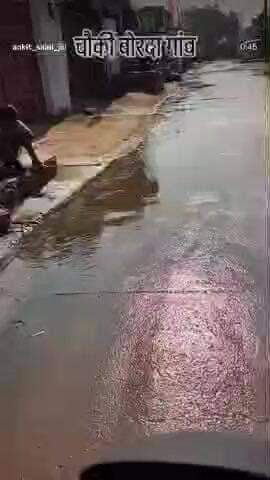 चौकी बोरदा गांव में नालिया नहीं बनने के कारण इस गांव की परेशानियों का निवारण करवाना #problem