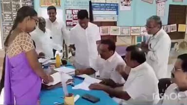 ஆற்காடு: ஆற்காடு அடுத்த கணியம்பாடி பகுதியில் நடைபெற்ற SIR பணிகளை அதிமுக மாவட்ட செயலாளர் S.M.சுகுமார் நேரில் பார்வையிட்டார்