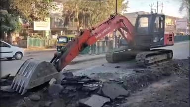 પ્રાંતિજ: પ્રાંતિજ ખાતે બની રહેલ ૧૪ કરોડ ના રોડ ને લઈ ને લોકોને હાલાકીઓ#Jan samasya