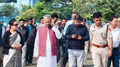 চাপড়া: মুখ্যমন্ত্রীর সভাস্থল পরিদর্শন করলেন চাপড়ার বিধায়ক রুকবানুর রহমান, উপস্থিত জেলাশাসক