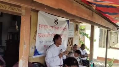 বালিজানা: হাচিলাত কয়লা ট্ৰাকত অভাৰলোড টানিবলৈ বাধ্য কৰোৱা মটৰ শ্ৰমিক সকলৰ সজাগতা সভা,কৰ্মবিৰতি পালনৰ হুংকাৰ