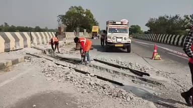 দাঁতন ১: দাঁতন বেলদা খড়্গপুর-বালেশ্বর ১৬ নম্বর জাতীয় সড়কে রেল লাইনের ওপর থাকা ওভারব্রিজ মেরামত