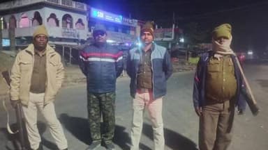 कलुआही: कलुआही पुलिस की रात्रि गश्ती तेज, अपराध और अपराधियों पर अंकुश लगाने का प्रयास