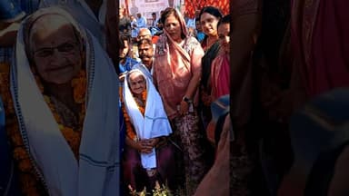 पूर्व मंत्री ने किया माँ का सम्मान #congress #satyawadimedia #mamtabhupesh #suneelsatyawadi #reels