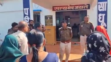 सिमगा: हथबंद में शराब दुकान खोलने का विरोध, जनपद सदस्य सहित महिला कमांडो ने थाने में दिया आवेदन