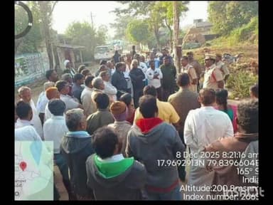 దుగ్గొండి: తిమ్మంపేటలో గ్రామస్తులతో సమావేశమైన పోలీసులు ఎన్నికల నియమాలు ఎవరు తప్ప వద్దంటూ హెచ్చరిక