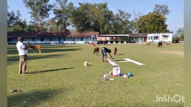 আলিপুরদুয়ার ১: মুখ্যমন্ত্রীর সফরকে ঘিরে তৎপরতা আলিপুরদুয়ার -১ ব্লকে,মথুরায় অস্থায়ী হেলিপ্যাড,রাস্তায় কয়েকশো পুলিস