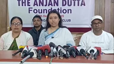 শিৱসাগৰ: দ্যা অঞ্জন দত্ত ফাউণ্ডেশ্যনৰ সংবাদমেল সম্বোধন শিৱসাগৰ প্ৰেছ ক্লাৱত