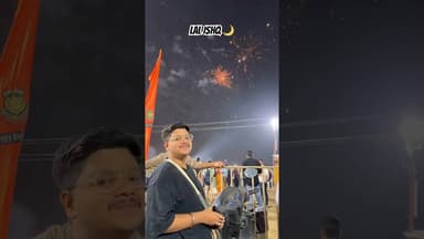 Lal Ishq🌙 #song #love #music #hindisong #ytshorts #prayagraj #firecracker #fireshow