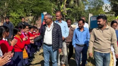 খুমটাই: খুমটাইত শংকৰদেৱ শিশু নিকেতন পৰিদৰ্শনৰ লগতে শ্ৰেণী কোঠা উদ্বোধন বিধায়ক মৃণাল শইকীয়াৰ