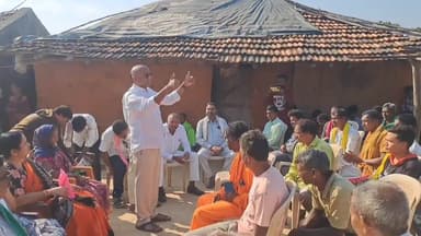 సిర్పూర్ టి: దందాలు కాదు.. అభివృద్ధి ముఖ్యం, చీలపల్లి - మేడిపల్లి గ్రామాలలో పర్యటించిన ఆర్ఎస్ ప్రవీణ్ కుమార్