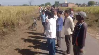 बोडला: ग्राम कुसुमघटा में गन्ने के खेत में लगी भीषण आग, दमकल की टीम ने घंटों मशक्कत के बाद पाया काबू