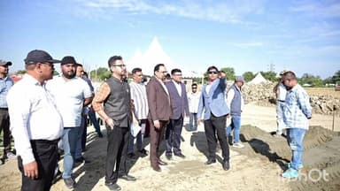 নাহৰকটীয়া: নামৰূপত নৰেন্দ্ৰ মোদী সভাস্থলী পৰিদৰ্শন কৰি প্ৰস্তুতি বুজ ল'লে বিধায়ক তৰংগ গগৈয়ে