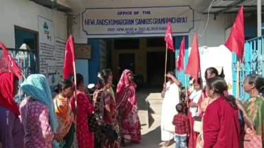 কুমারগ্রাম: ১০০ দিনের কাজ চালু সহ ৫টি দাবিতে NKS গ্রাম পঞ্চায়েতের প্রধানকে ডেপুটেশন দিল CPM