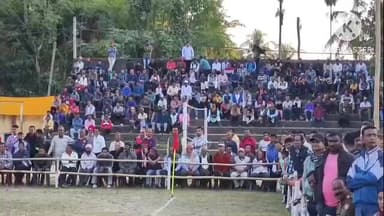 নগাঁও: কামপুৰত স্বৰ্গীয় যুগল চন্দ্ৰ গোস্বামী সোঁৱৰণী ফুটবল খেল প্ৰতিযোগিতাৰ চূড়ান্ত খেল