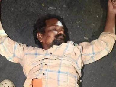 వినుకొండలో జరిగిన రోడ్డు ప్రమాదంలో వ్యక్తి మృతి