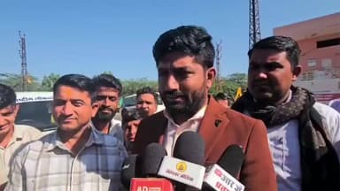 सिणधरी: आरएलपी नेता थान सिंह डोली ने गुड़ामालानी किसान आंदोलन को लेकर मीडिया से की बातचीत