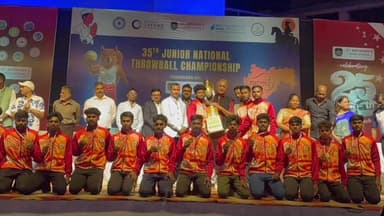 ರಾಷ್ಟ್ರ ಮಟ್ಟದ ಥ್ರೋ ಬಾಲ್ ಪಂದ್ಯದಲ್ಲಿ ಕರ್ನಾಟಕ ಚಾಂಪಿಯನ್ ಆಟೋ ಡ್ರೈವರ್ ಮಗನ ಉತ್ತಮ ಸಾಧನೆ