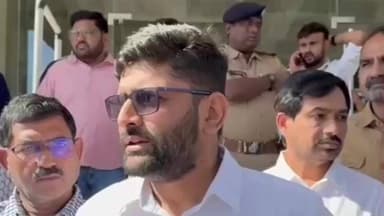 રાજકોટ દક્ષિણ: આમ આદમી પાર્ટીના અરવિંદ કેજરીવાલનેજેલમાં મુલાકાતની પરમિશન ન મળતા આપના ગોપાલ ઇટાલિયાનું નિવેદન