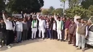 सिधौली: कमलापुर चीनी मिल के कर्मचारियों ने किया प्रदर्शन, ज्ञापन के माध्यम से चीनी मिल खोलने और बकाया वेतन की की मांग