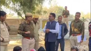 बीदासर: बीदासर में नाबालिग हत्या मामले को लेकर धरना, परिजनों ने आरोपी की गिरफ्तारी की मांग रखी