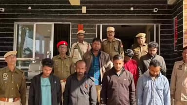 সৃজনগ্ৰাম: অভয়াপুৰী আৰক্ষীয়ে খগৰপুৰত সংঘটিত হোৱা ডকাইতি কাণ্ডৰ লগত জৰিত সাত ডকাইতক আটক কৰি থানাত লৈ আহে