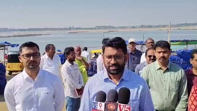 భద్రాచలం: భద్రాచలంలో ముక్కోటి ఏకాదశి పనులను పరిశీలించిన భద్రాద్రి జిల్లా కలెక్టర్ జితేష్ వి పాటిల్