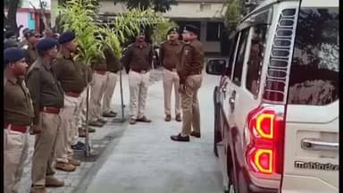 जोकीहाट थाना का एसपी ने किया निरीक्षण लंबित मामलों की समीक्षा