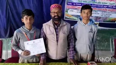 लखनौर: शारदा विद्यापीठ लखनौर के छात्रों ने मधुबनी में बाल विज्ञान शोध कार्यक्रम में लहराया परचम