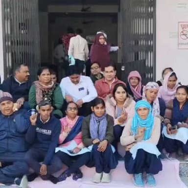 राजगढ़: राजगढ़ सीएचसी पर नाइट ड्यूटी में चिकित्सक पर नर्सिंग स्टाफ से अभद्र व्यवहार का आरोप, 2 घंटे तक किया कार्य का बहिष्कार