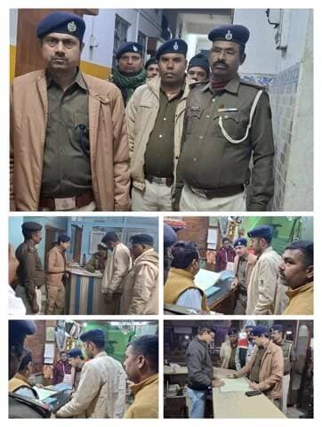 आज दिनांक 09.12.2025 को रात्रि में सुरक्षा की में दृष्टिकोण से कटिहार के शहरी क्षेत्र के विभिन्न होटलों की सघन जांच थानाध्यक्ष नगर द्वारा की गई I