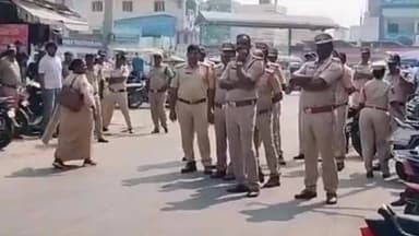 వినుకొండలో మాజీ ఎమ్మెల్యే బొల్లాను అడ్డుకున్న పోలీసులు