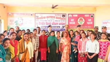 निचलौल: झूलनीपुर बॉर्डर पतलहवा में 22 वीं वाहिनी SSB का 21 दिवसीय प्रशिक्षण हुआ शुभारम्भ