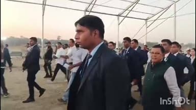 নাহৰকটীয়া: নামৰূপৰ অনুষ্ঠিত হ'ব লগা প্ৰধানমন্ত্ৰী সভাস্থলী পৰিদৰ্শন কৰি প্ৰস্তুতি বুজ ল'লে মুখ্যমন্ত্ৰী হিমন্ত বিশ্ব শৰ্মাই