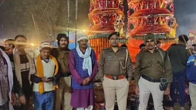 डुमरा: महावीरी झंडा मेला भासर पिकेट में विधि-व्यवस्था बनाए रखने को पुलिस मुस्तैद