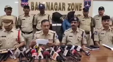 మేడ్చల్: షాపూర్ నగర్ లో మీడియా సమావేశంలో మాట్లాడిన డిసిపి సురేష్ కుమార్