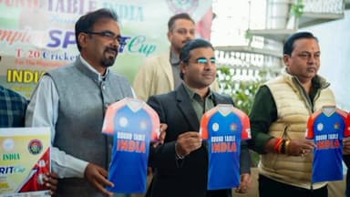 नामकुम: प्रणामी हाईट में प्रेस वार्ता, भारत और नेपाल के बीच दिव्यांगजन टी-20 क्रिकेट मैच की जानकारी दी गई