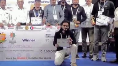 नामकुम: आंध्र प्रदेश में सरला बिरला विश्वविद्यालय की टीम ने स्मार्ट इंडिया हैकाथॉन में जीती बाज़ी