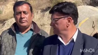 कोटखाई: कोटखाई में ट्रॉमा सेंटर स्थल का निरीक्षण किया सीएमओ शिमला डा. यशपाल रान्टा ने