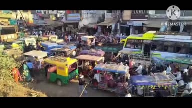 कैलारस: कैलारस में पहाड़गढ़ रोड तिराहे पर 3 घंटे जाम, SDM, तहसीलदार के वाहन फंसे, सैकड़ों वाहन और हज़ारों यात्री परेशान