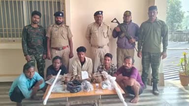 ବାରିପଦା ମ୍ୟୁନିସିପାଲଟି: ଶିମିଳିପାଳ ଅଭୟାରଣ୍ୟରୁ ପୁଣି ଧରା ପଡ଼ିଲେ କୁଖ୍ୟାତ ୫ଜଣ ଶିକାରୀ