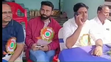 জলঙ্গি: জলঙ্গি ব্লক কংগ্রেসের শ্রমিক সংগঠনের কার্যালয়ের শুভ উদ্বোধন জলঙ্গি পদ্মা নদীর ধারে