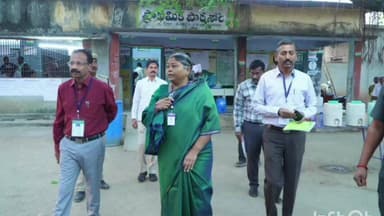 వర్ధన్నపేట: గ్రామ పంచాయతీ ఎన్నికల నిర్వహణలో భాగంగా కట్రియాల లో పోలింగ్ సరళిని అబ్సర్వర్ పరిశీలించిన బాల మాయాదేవి .