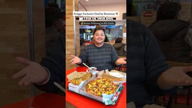 Rominus x Swiggy Mega Deal is LIVE!😍 #ytshorts #rominuspizza #swiggyoffers #prayagraj