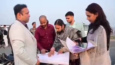 शाहकुंड: शाहकुंड में ISIC अस्पताल बनाने को लेकर जिलाधिकारी नवल किशोर चौधरी ने किया स्थल निरीक्षण