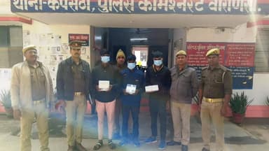 राजातालाब: कपसेठी पुलिस ने लूट का किया खुलासा, 3 बदमाशों को किया गिरफ्तार